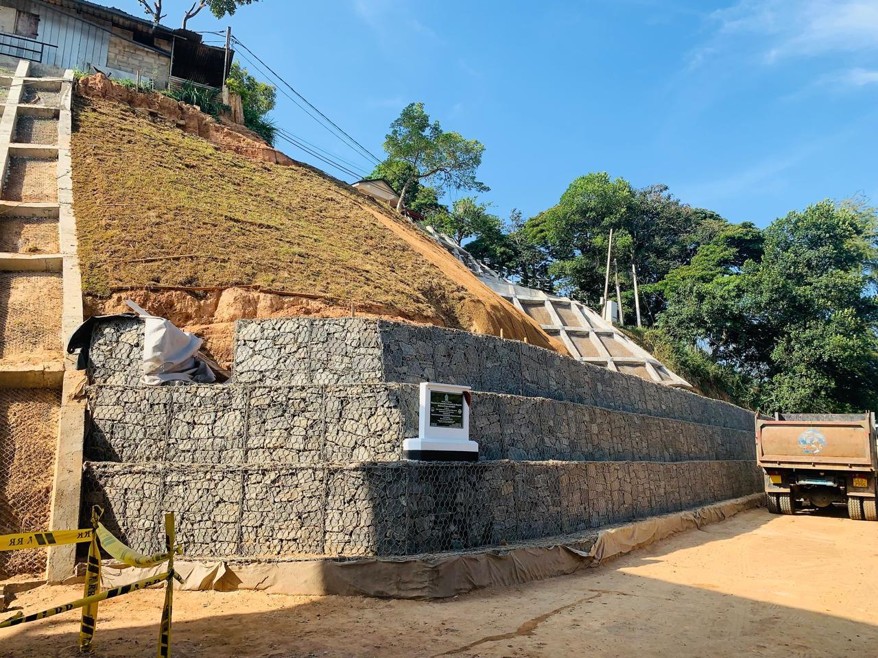 RLVMMP Landslide Mitigation at Nursing Training School Kandy - Image 1