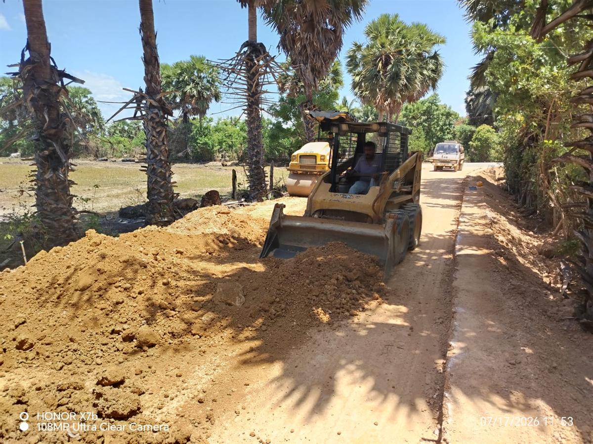 Rehabilitation and Mayilvakanapuram Koluthupulavu Road - Image 2